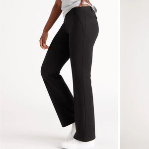 Quince Ultra-Stretch Ponte Bootcut Pant - Petite